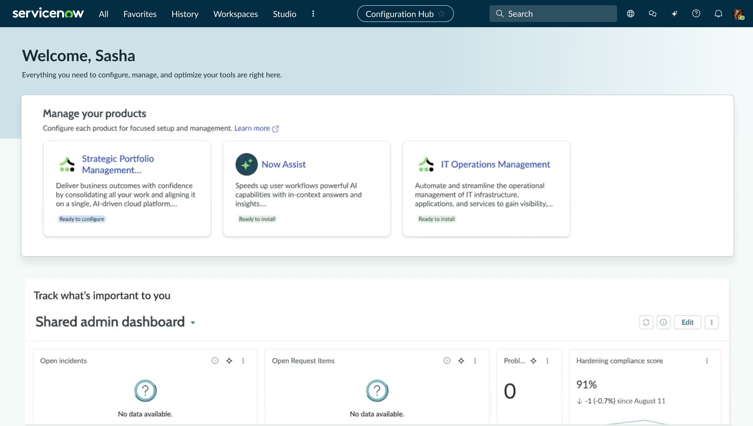 SPM product onboarding