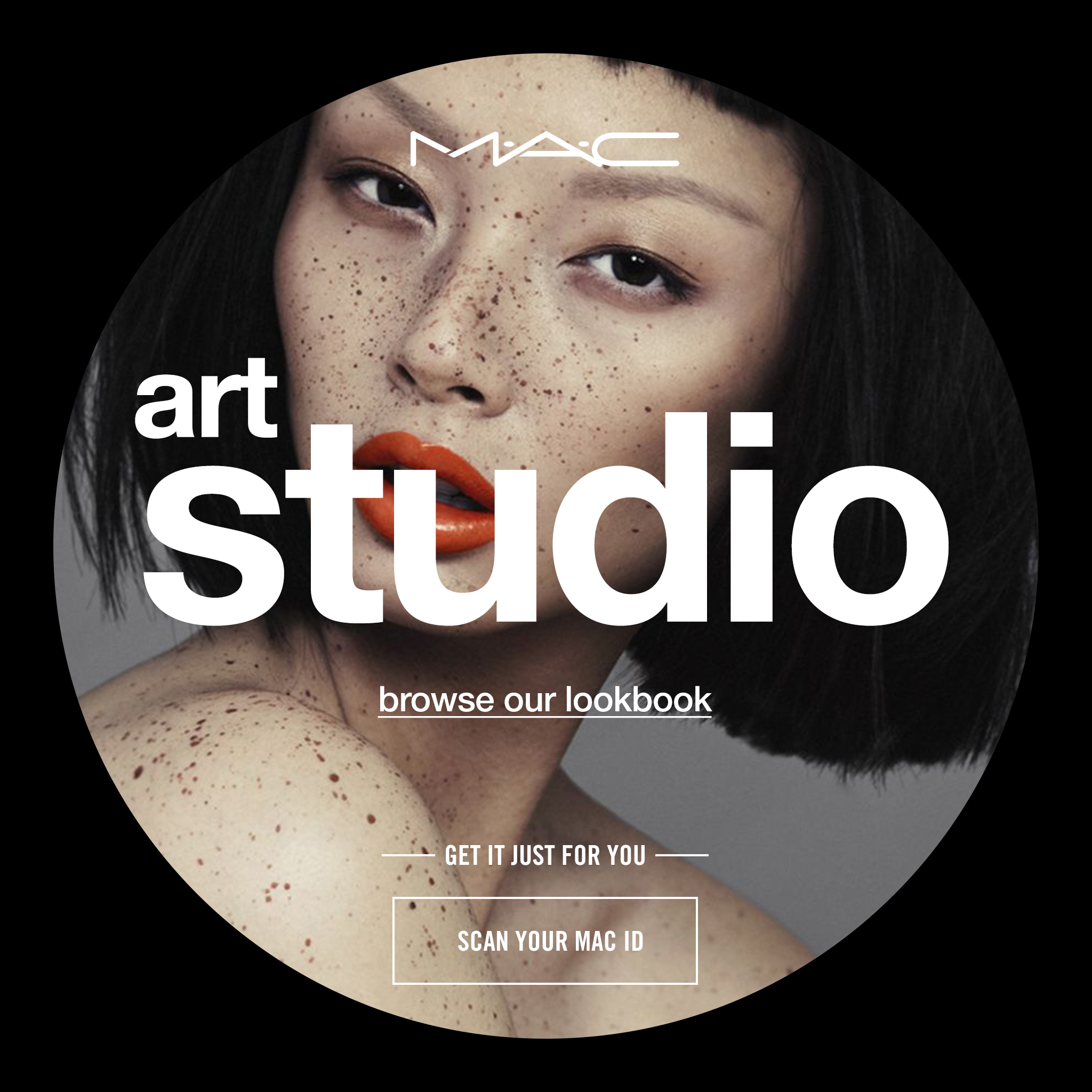 MAC Artist Studio entry screen