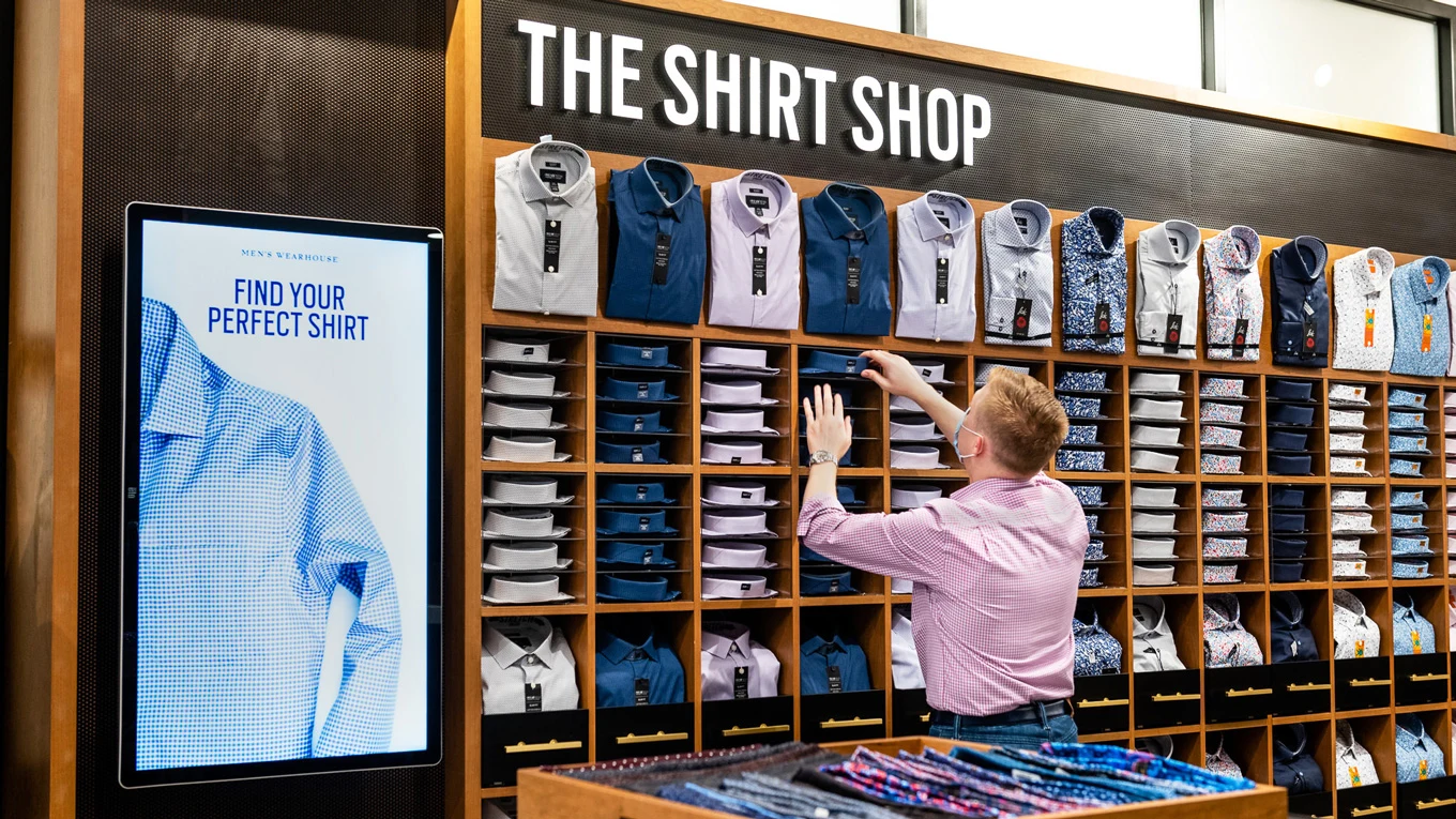 The perfect shirt finder